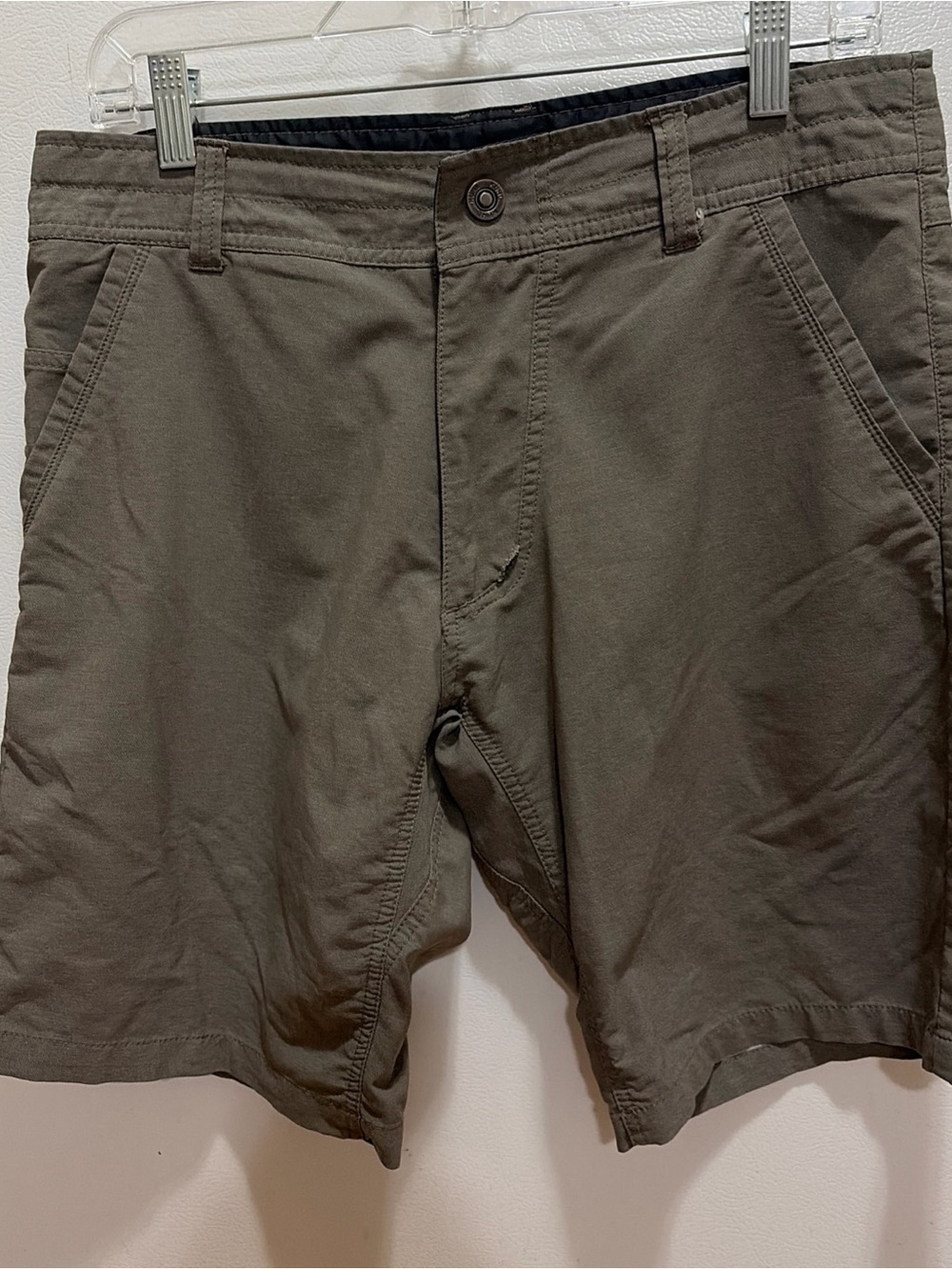Kuhl Men's brown Flat Front Casual Shorts